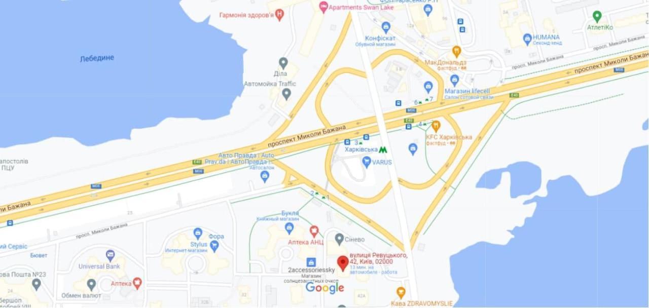 Уютная Квартира Метро Харьковская 3 Мин, Паспорт-Сервис, Аэропорт Борисполь Kiew Exterior foto